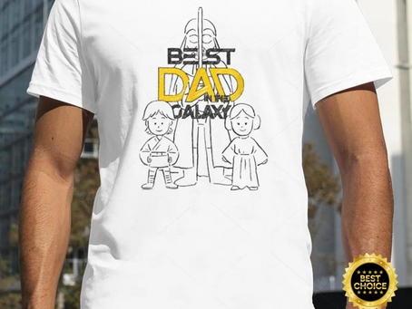 Best Dad In The Galaxy Shirt