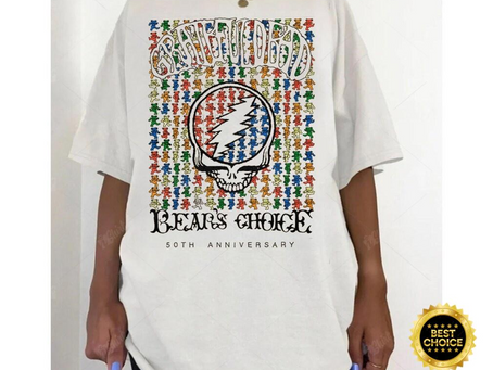 History Of The Grateful Dead Shirt Vol 1 Bear’s Choice 50th Anniversary 2023 Tour
