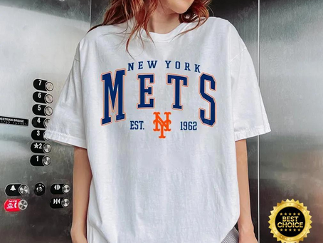 Vintage New York Mets Baseball Shirt EST 1962