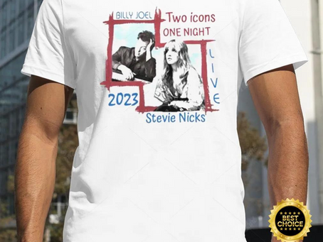 Billy Joel Stevie Nicks Tour 2023 Shirt