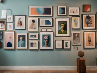 Expert Art Curation: Elenas Escape Gallery Showcases Artists