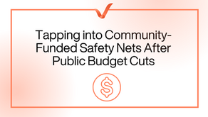 Tapping into Community-Funded Safety Nets After Public Budget Cuts