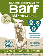 Alimentos para mascotas Barf