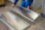 Panels are lightweight and rigid.