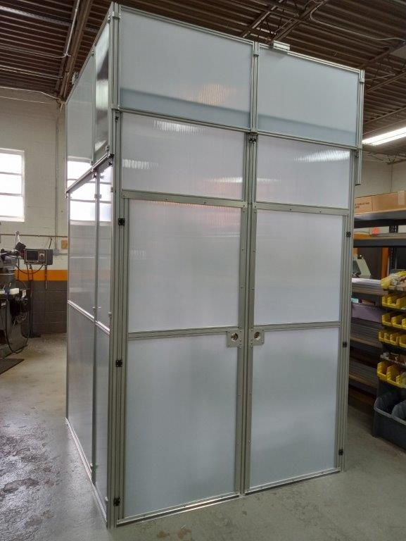 Thumbnail: Proflex 72" wide door. Two 36" Wide doors side by side. Designed to be fully convertible.