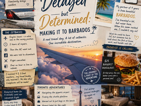 Delayed but Determined: Making It to Barbados