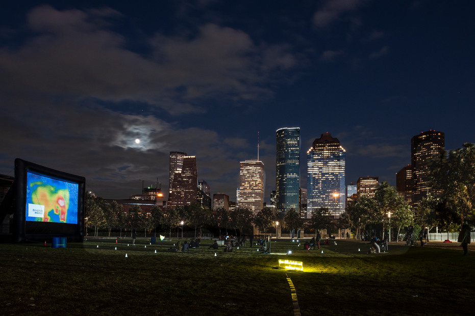 downtown outdoor movies houston 