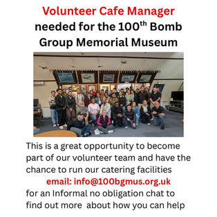 Cafe manager volunteer position