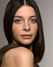 Dark Haired Model