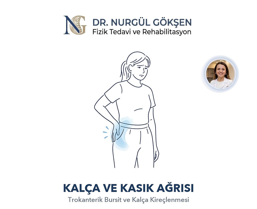 Kalça ve Kasıkta Ağrı: Trokanterik Bursit ve Kalça Kireçlenmesi
