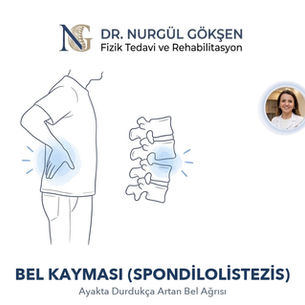 Ayakta Durdukça Artan Bel Ağrısı: Bel Kayması (Spondilolistezis)