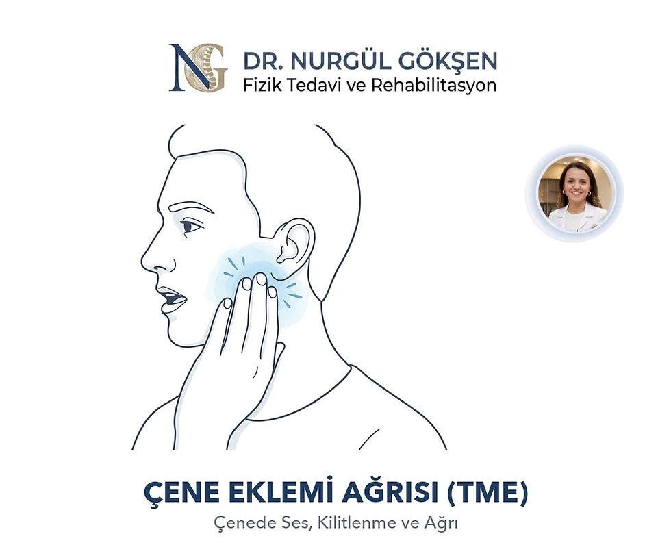 Çenede Ses, Ağrı ve Kilitlenme: Temporomandibular Eklem Sorunları