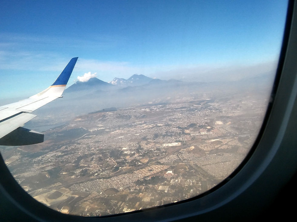 Guatemala 2017 sobrevolando volcanes