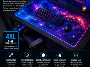 Durable and Stylish XXXXL Mouse Pads in India