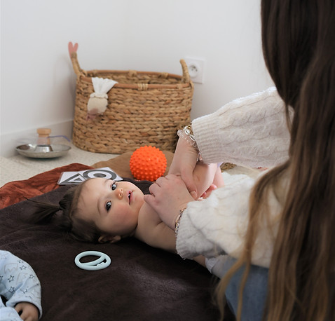 massage bébé
