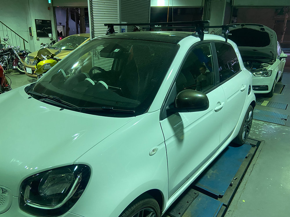 スマート フォーツー 451 ルーフレール キャリア スマート フォーツー 451 ルーフレール キャリア