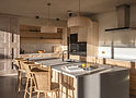 Natural Clayworks clay plaster kitchen walls and ceiling in Stirling — Unico Venetian