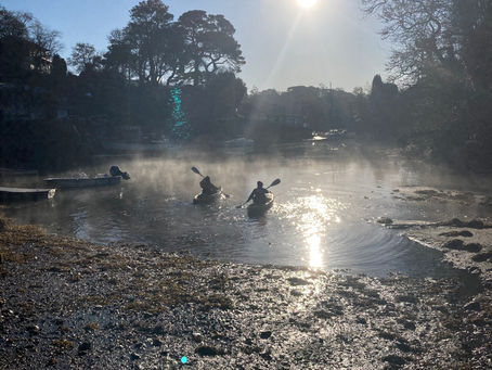 A lovely Kayak on the Helford