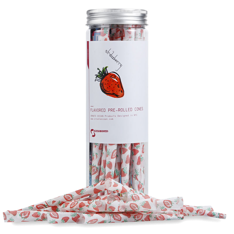 Thumbnail: Flavored Pre Rolled Cones 50 Pack (Strawberry)