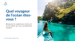 Coverture du Guide Zen Atoll "Quel voyageur de l'océan êtes-vous ?"
