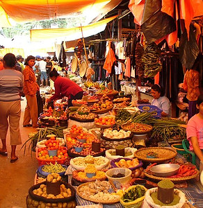 Marché de Rantepao - Sulawesi, Indonésie