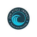 Badge Zen Atoll Impact - Travel with Meaning
