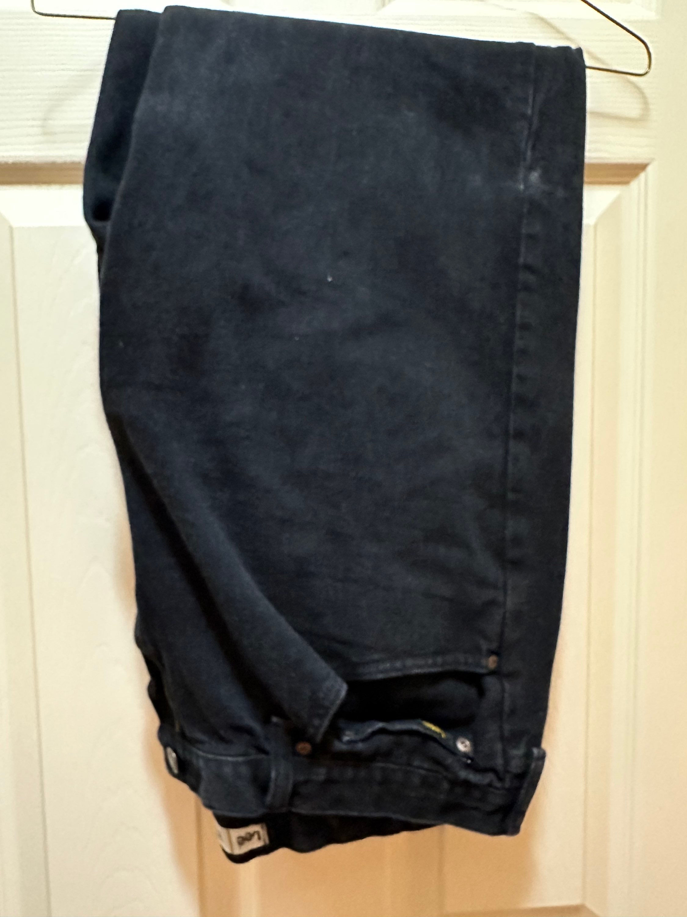 REP100 Men’s Lee 40x30 Black Jeans