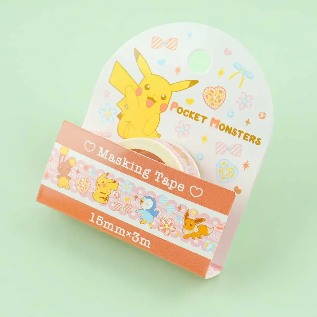 LJS Pokemon Washi Tape - Pink