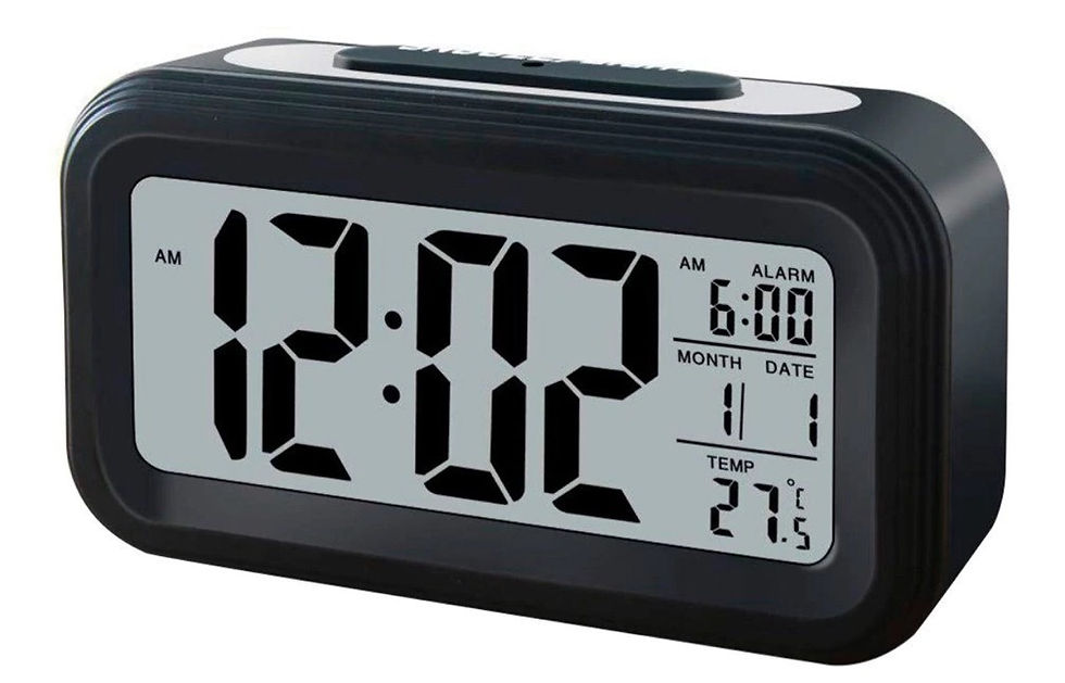 Miniatura: Reloj Despertador Con Alarma