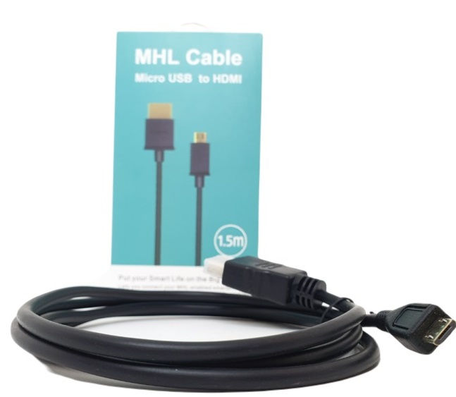 Miniatura: CABLE ADAPTADOR HDMI (TV) A MICRO USB (CELULAR)