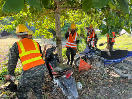 Ejército ejecuta programa “Guerra contra la Basura”