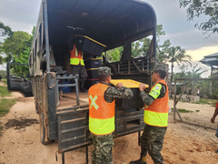 Acción cívico militar: un aporte solidario institucional