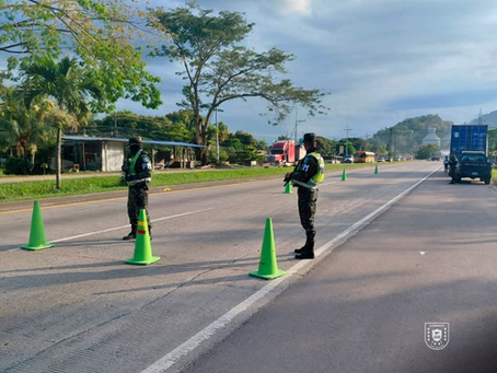 Retén en Quebrada Seca refuerza vigilancia y tranquilidad en la zona norte