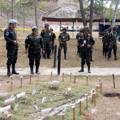  Primer Batallón de Comunicaciones desarrolla ejercicios de puesto de mando