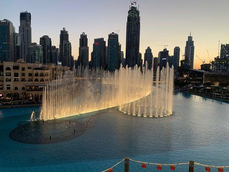 Dubai Water Fountain