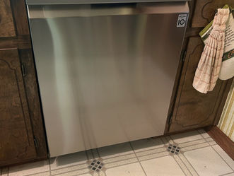LG front-control dishwasher