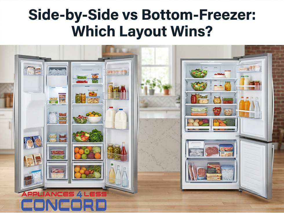 Side-by-Side vs Bottom-Freezer: Which Layout Wins?