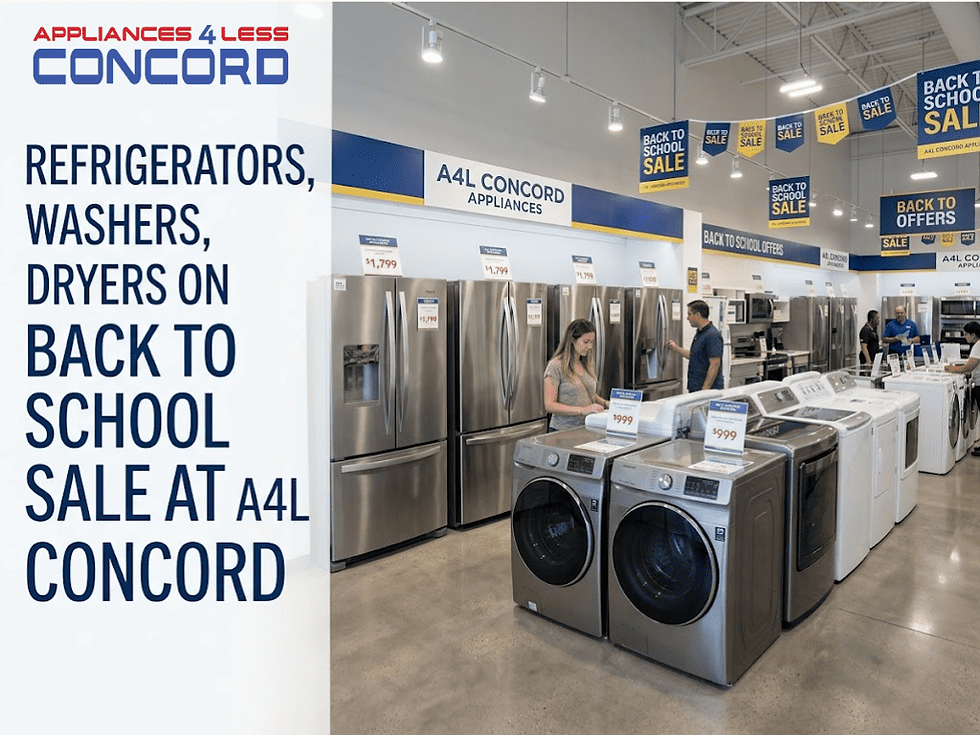 Back to School Sale at a4l concord