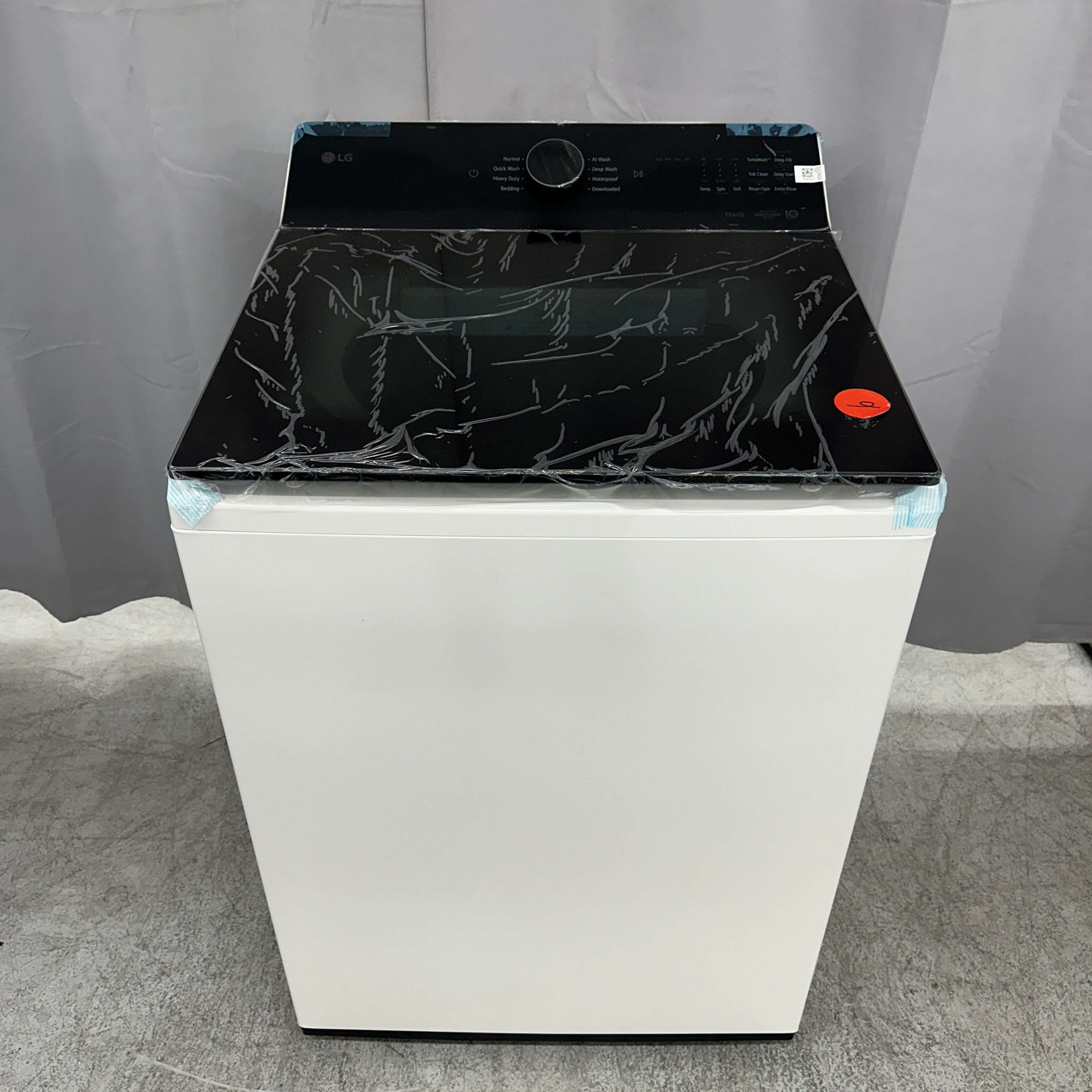 LG WT8400CW 27-Inch Smart Top Load Washer with Impeller, EasyUnload™