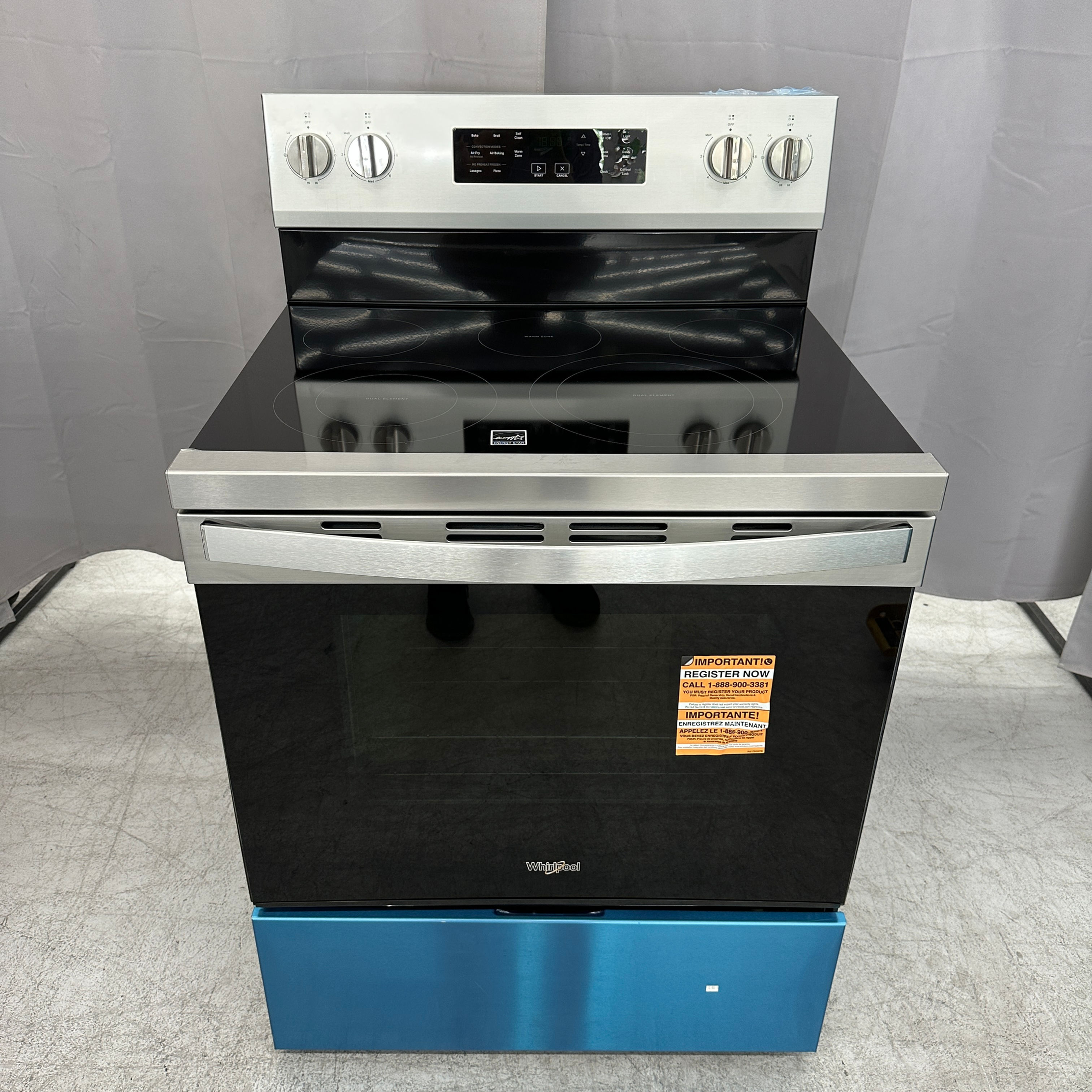 Whirlpool WFES5030RZ 5.3 Cu. Ft. Freestanding Electric Range