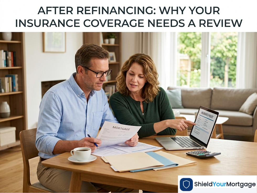 Insurance Review After Refinancing