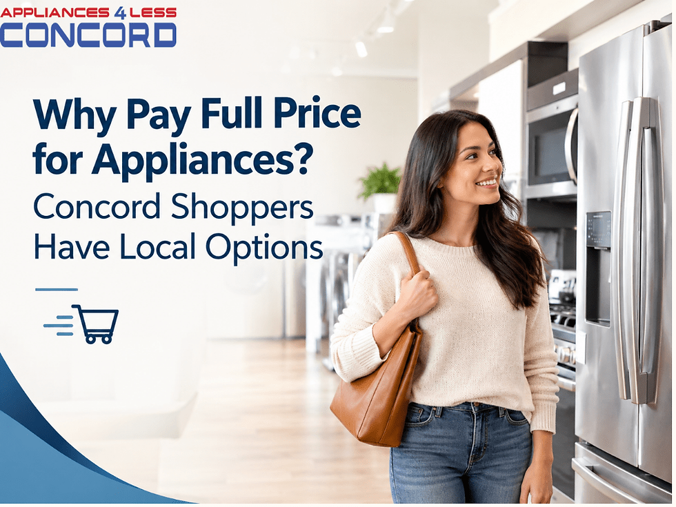 Why Pay Full Price for Appliances