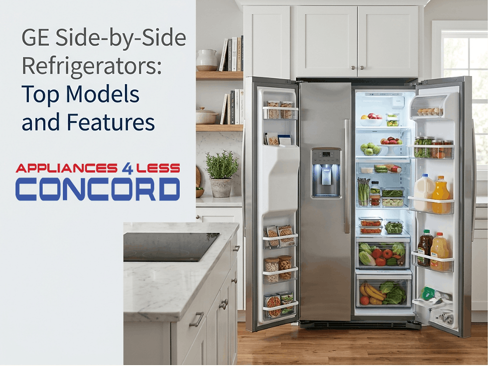 GE Side-by-Side Refrigerator