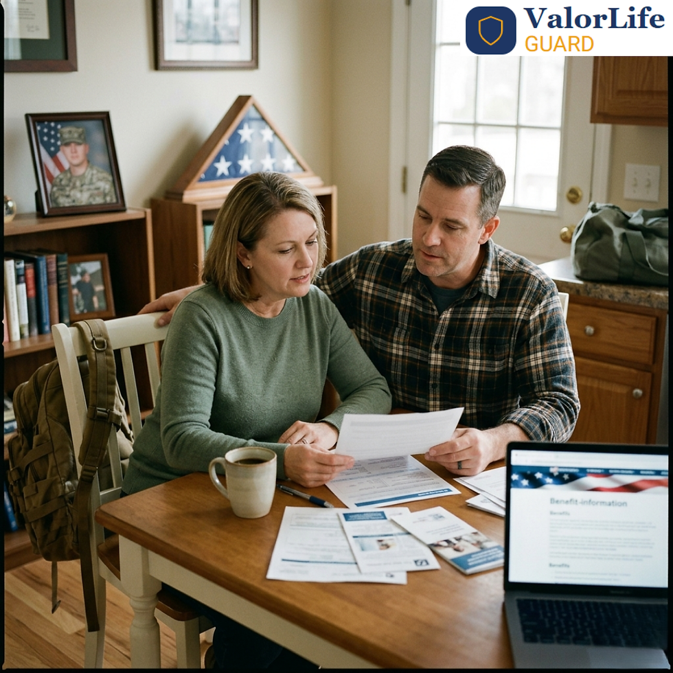 Military Life Insurance Options Guide