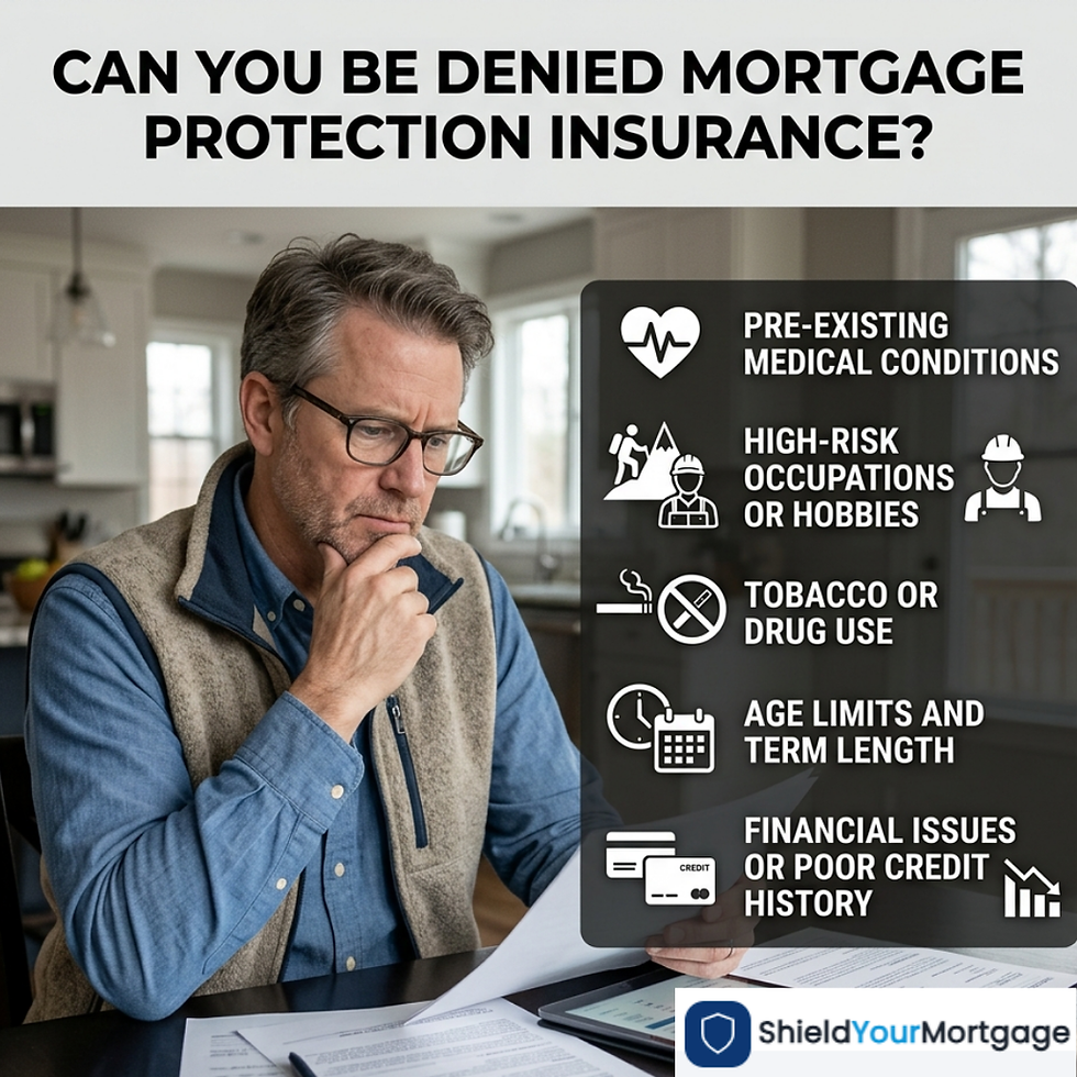 Mortgage Protection Insurance Denial Reasons