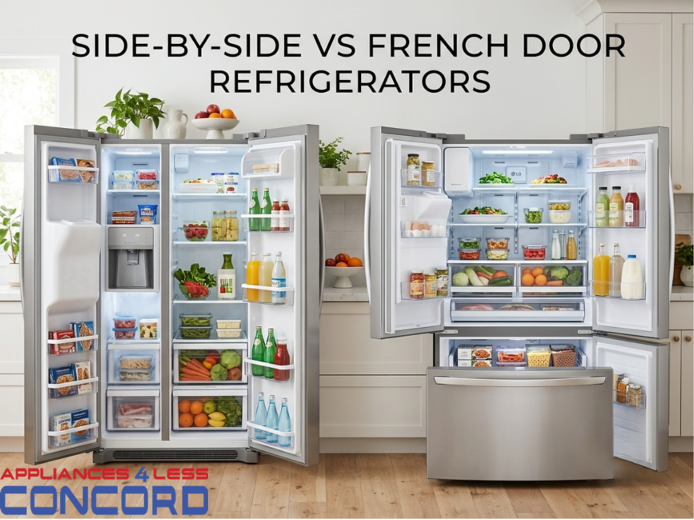 Side-by-Side vs French Door Refrigerators: Which Is Best?