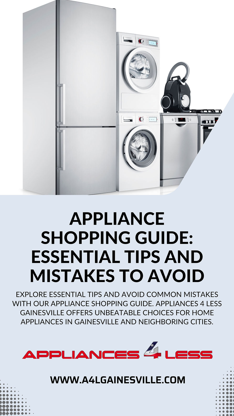 Appliance shopping