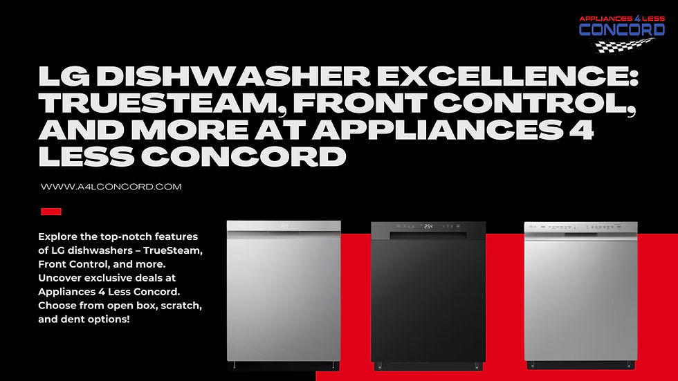 LG Dishwasher Excellence
