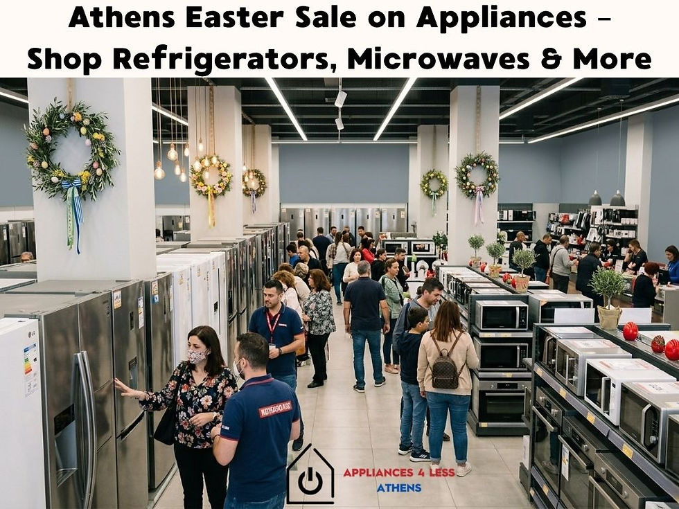 Athens Easter Sale on Appliances – Shop Refrigerators, Microwaves & More
