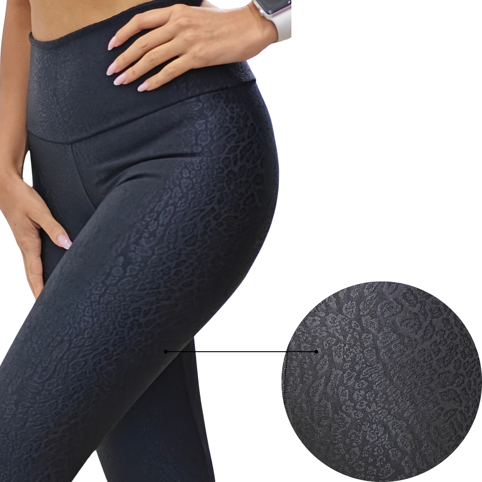 Legging academia textura devorê Jwinner